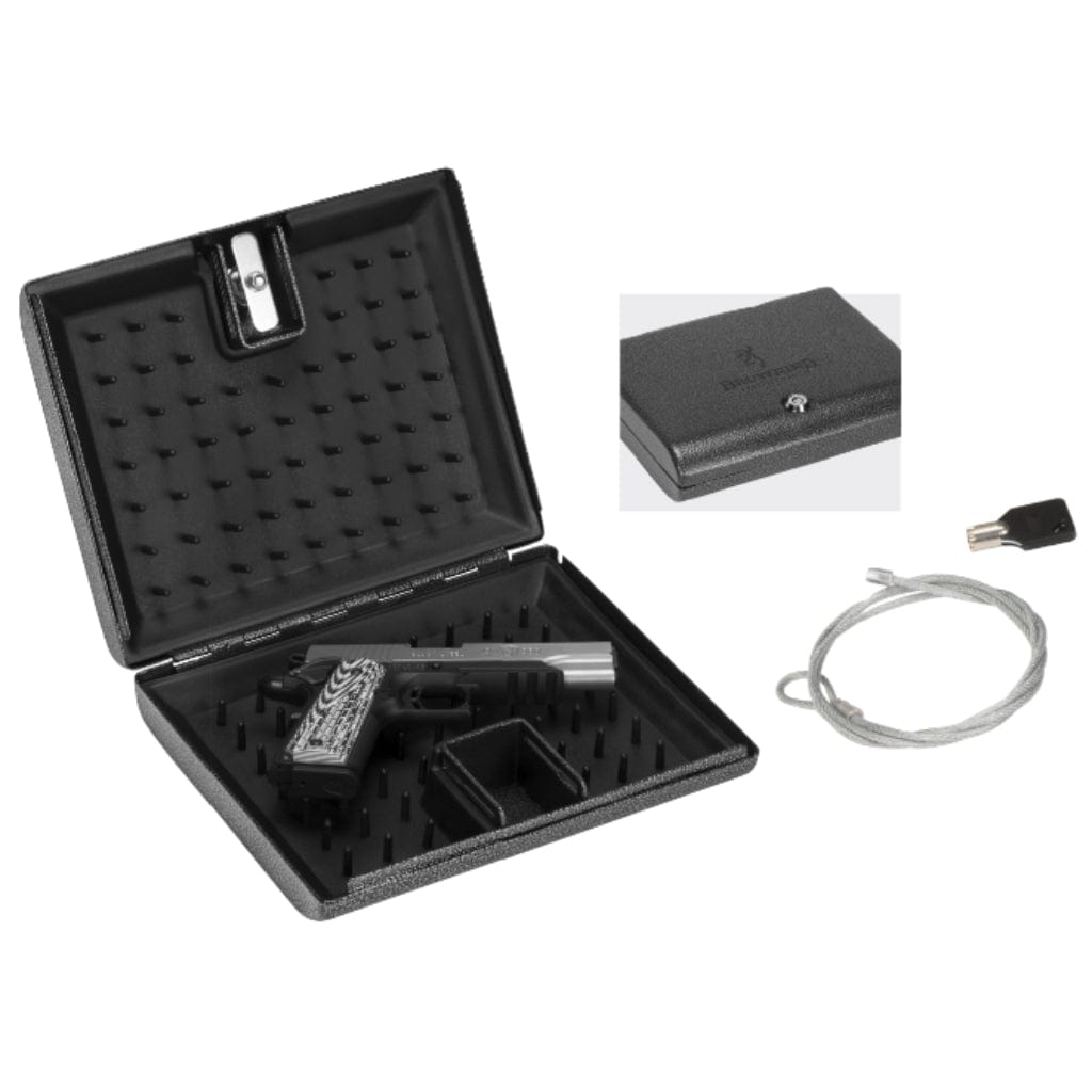 Browning PVPORT Pistol Vault | 1 Handgun Capacity | Portable Pistol Safe