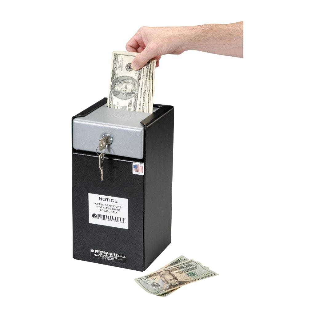 Perma-Vault PRO-750 Vertical Top Loading Cash Drop Slot Safe