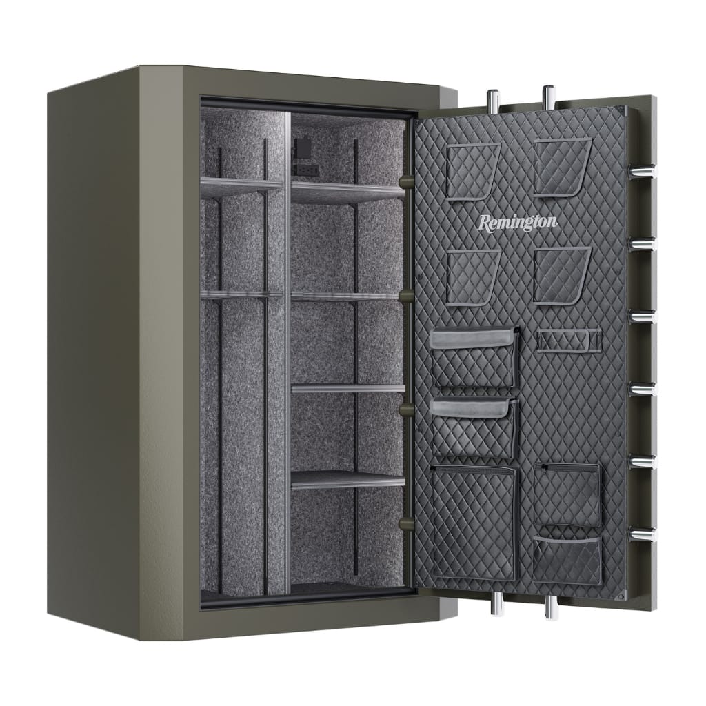Remington SECSAR5944-BG Big Green Series Gun Safe | CA DOJ Approved | 44 + 4 Gun Capacity | 90 Minute Fire Rated