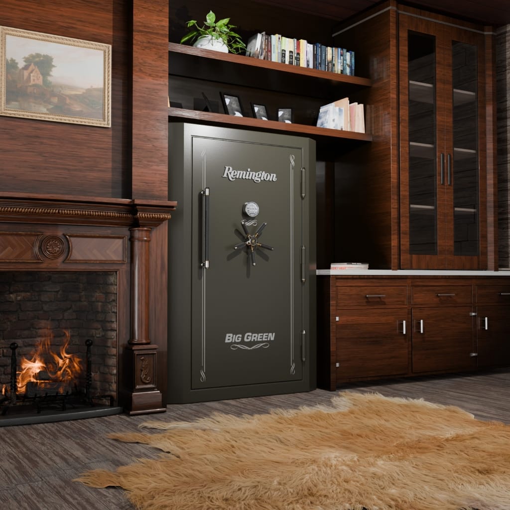 Remington SECSAR5952-BG Big Green Series Gun Safe | CA DOJ Approved | 45 + 6 + 1 Gun Capacity | 90 Minute Fire Rated