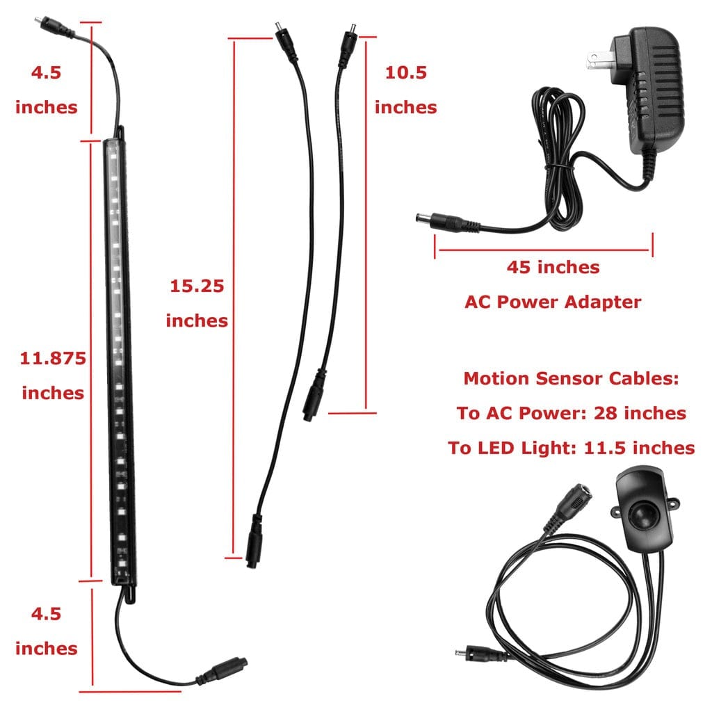Tracker Safe LK-5000 LED Light Kit | Safe Accessory | Motion Sensor | Bright White Light