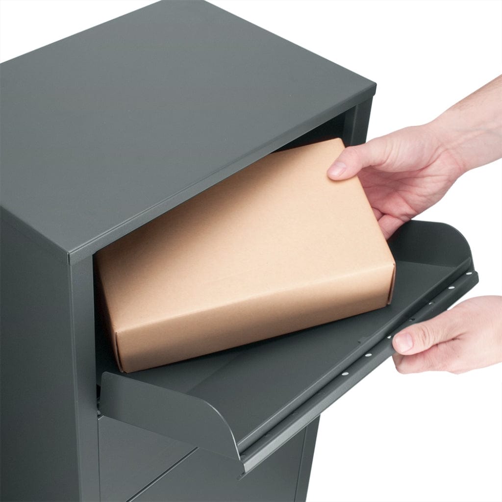 Barska CB13256 Mail/Parcel Drop Box | Large Deposit Slot | Key Lock