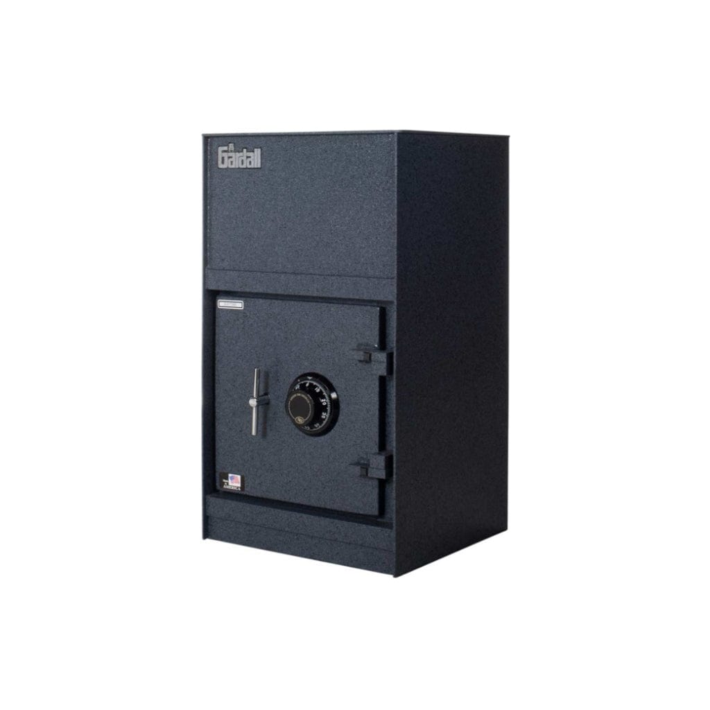 Gardall BL1328K/BL1328C Heavy Duty Single Door Depository | Back Loading Drop Door | B-Rated Safe Dual Key Lock