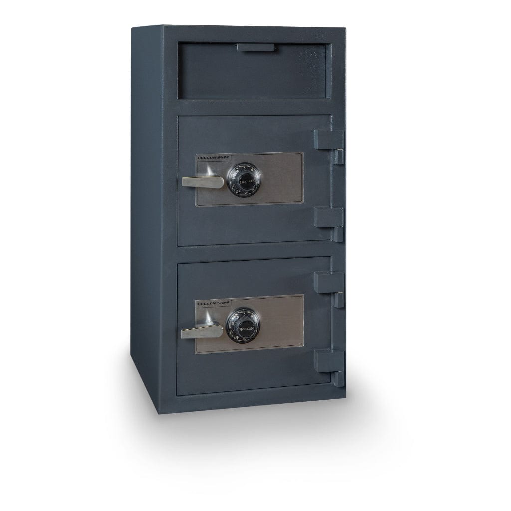 Hollon FDD-4020CC Double Door Depository Safe | B-Rated | Electronic Locks | 7 Cubic Feet