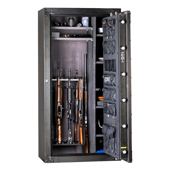  Kodiak Home Gun Safe for Rifles & Pistols, KSX5940 by Rhino  Metals with New SafeX Security System, 55 Long Guns & 8 Handguns, 60  Minute Fire Protection
