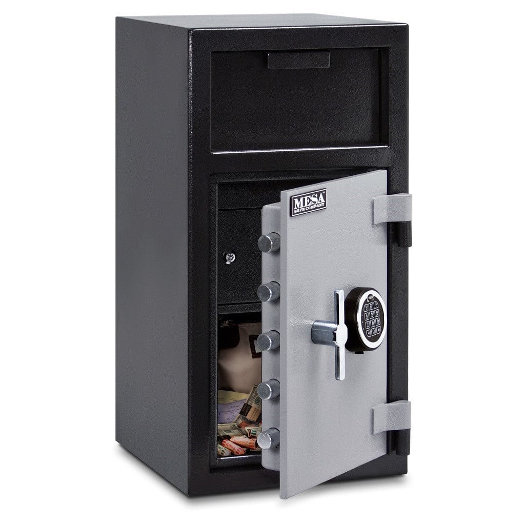 Mesa MFL2714E-ILK MFL Series Depository Safe | B-Rated | Interior Locker | 1.3 Cubic Feet
