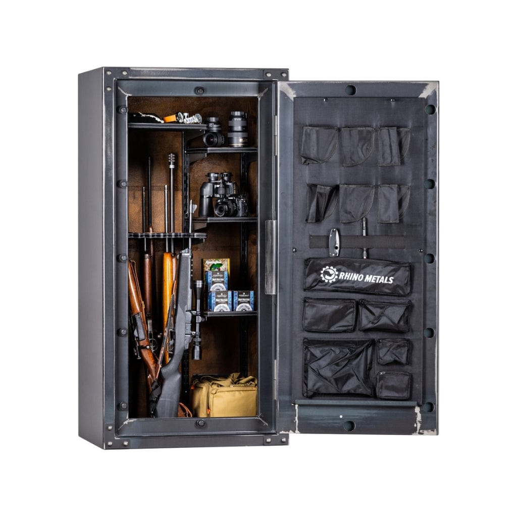 Rhino RSX6030 Strongbox Series Safe with Safex™ Security System & Rhino™ Vector Interior | UL RSC Rated / CA DOJ Compliant ǀ 40 Long Gun Capacity | 80 Min Fire Protection