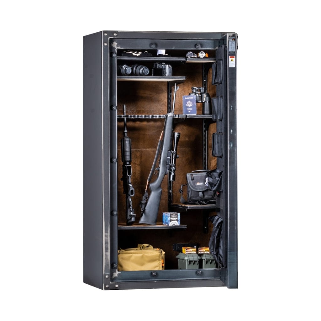 Rhino RSX6636 Strongbox Series Safe with Safex™ Security System &amp; Rhino™ Vector Interior | UL RSC Rated / CA DOJ Compliant ǀ 49 Long Gun Capacity | 80 Min Fire Protection