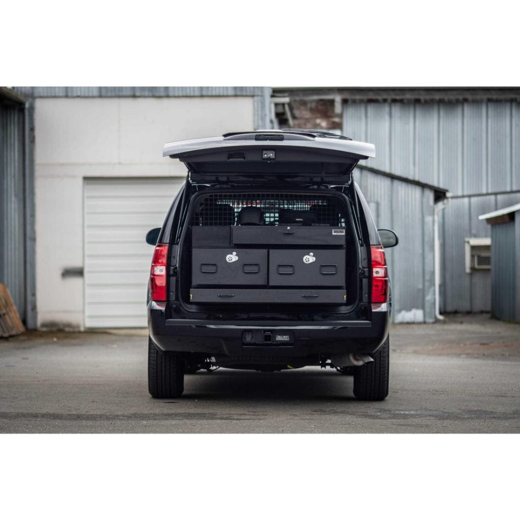 TruckVault Special Ops Commander Line SUV Series | 2 Magnum Storage Drawers & 1 Weapons Drawer | Magnetic Map Board | Pullout Table Extension