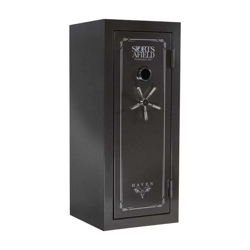 Sports Afield SA5925HX Haven Series Gun Safe | CA DOJ Approved | 24 Long Gun & 4 Handgun Capacity | 75 Minute Fire Rated
