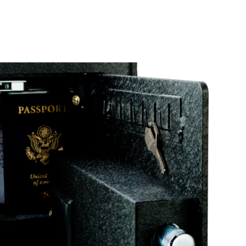 Viking Safe VS-12BL Biometric Fingerprint Wall Safe | Pry-resistant | Motorized Deadbolt Locking System