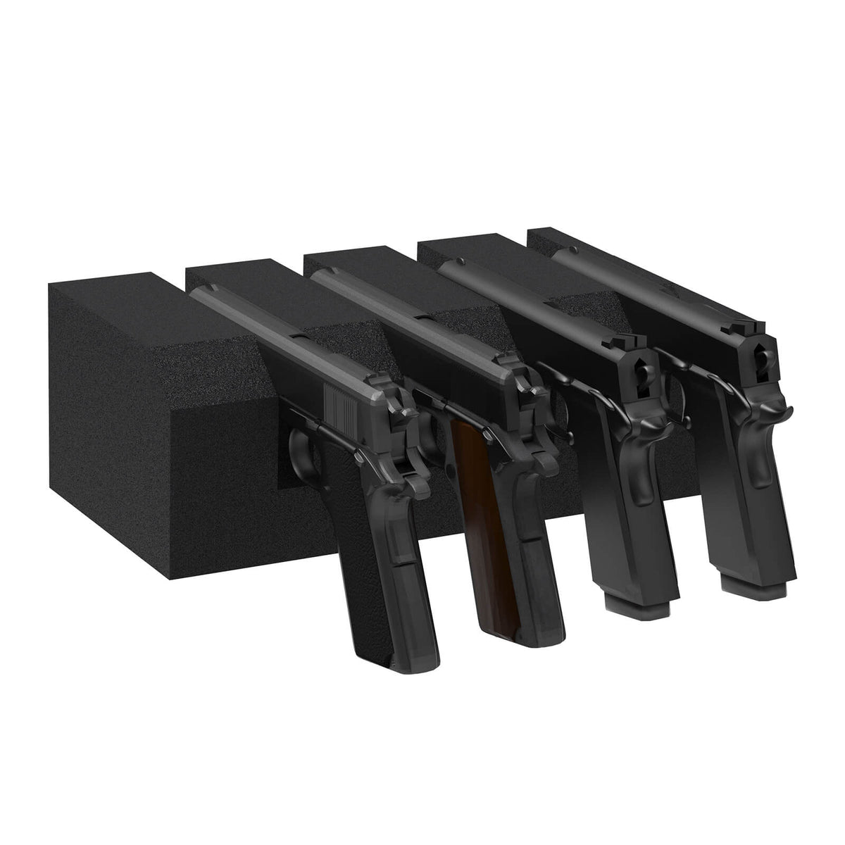 RPNB RP2004 Multi Pistol Safe | 4 Gun Capacity | Biometric Lock | Quick Access