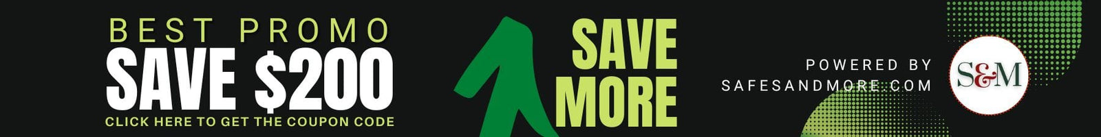 safes and more $200 discount