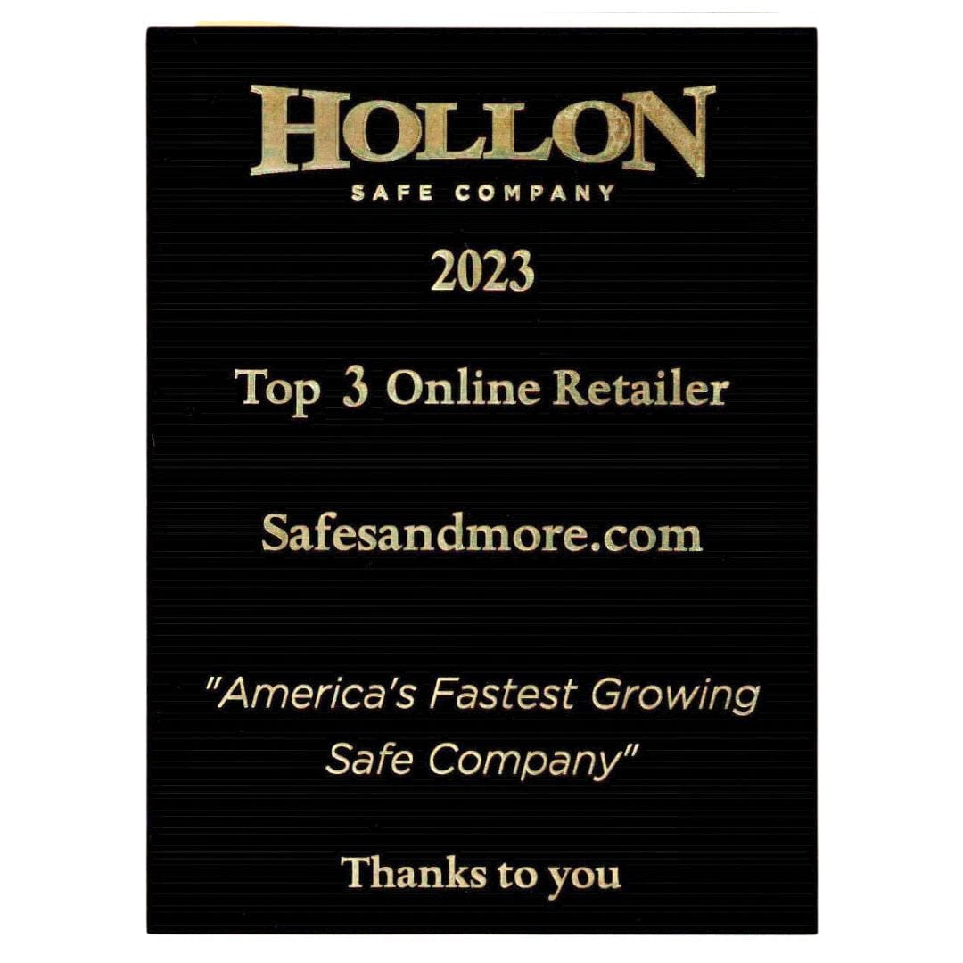 Safes & More - Hollon Top 3 Online Retailer Badge