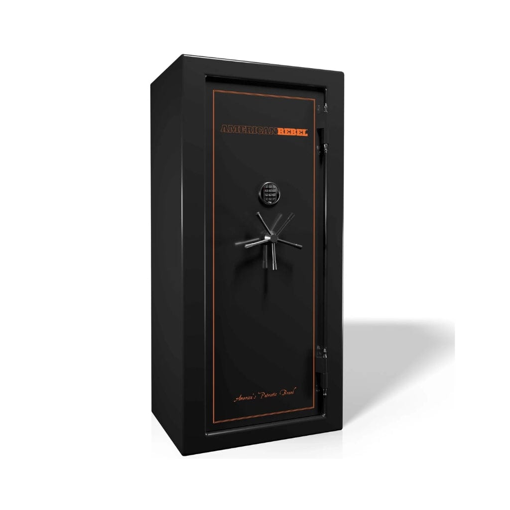 American Rebel Patriot 20 Gun Safe | 15 Gun Capacity | 75 Minutes Fireproof at 1200°F Orange