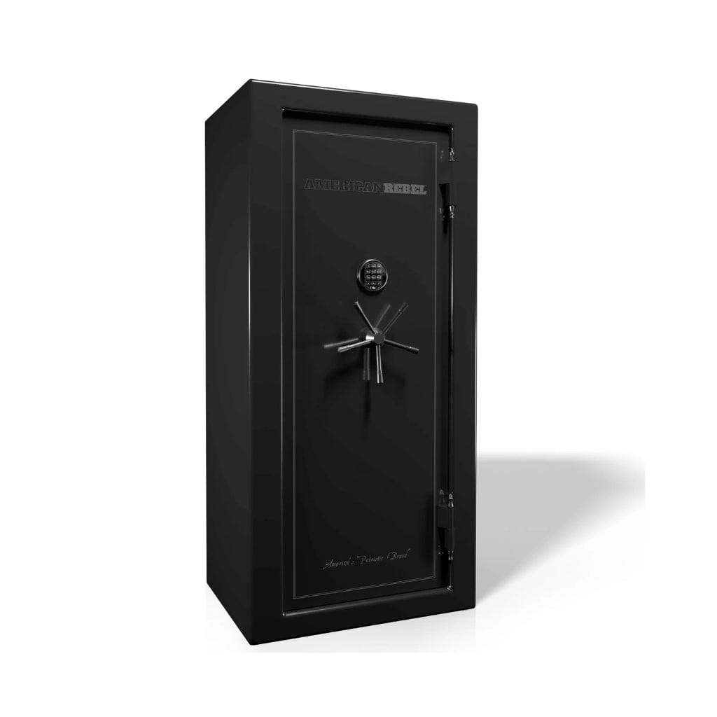 American Rebel Patriot 20 Gun Safe | 15 Gun Capacity | 75 Minutes Fireproof at 1200°F Gray