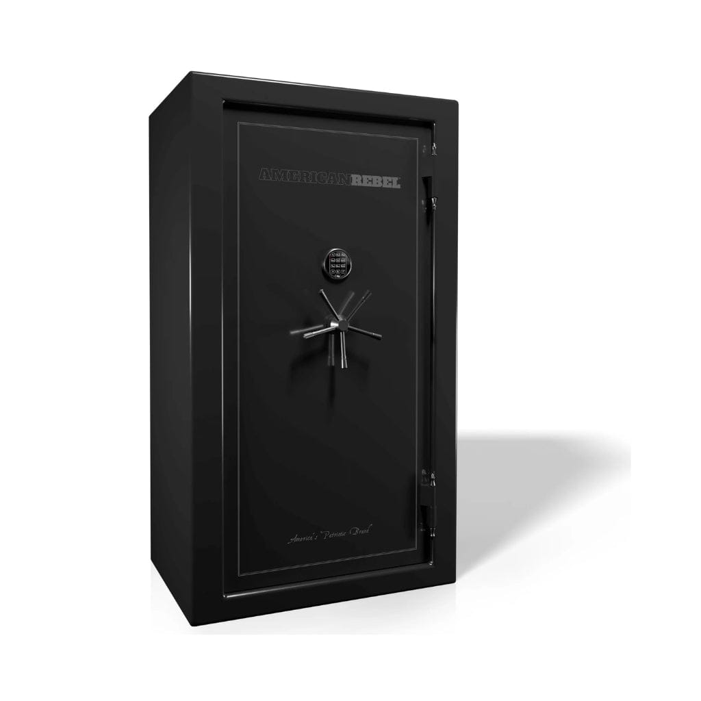 American Rebel Patriot 30 Gun Safe | 25 Gun Capacity | 75 Minutes Fireproof at 1200°F Gray