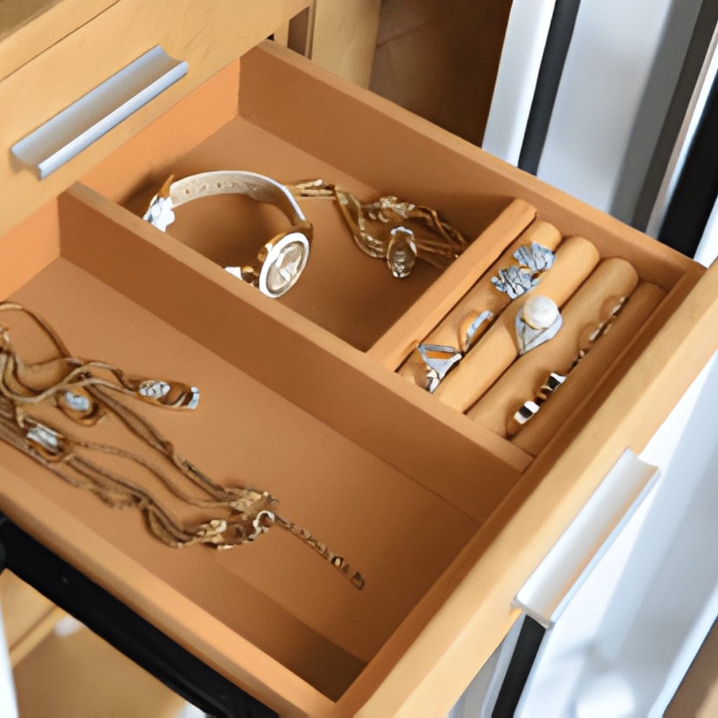 AmSec JS5517E5 American Security Jewelry Safes | B-Rate | 30 Minute Fire Rated | Electronic Lock | 5 Drawer | 5.62 Cubic Feet