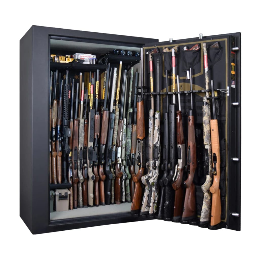 Browning HTRDLX49 Hunter Series Gun Safe | UL RSC Rated | 49 Long Gun Capacity | 80 Minute Fire Rated at 1550°F