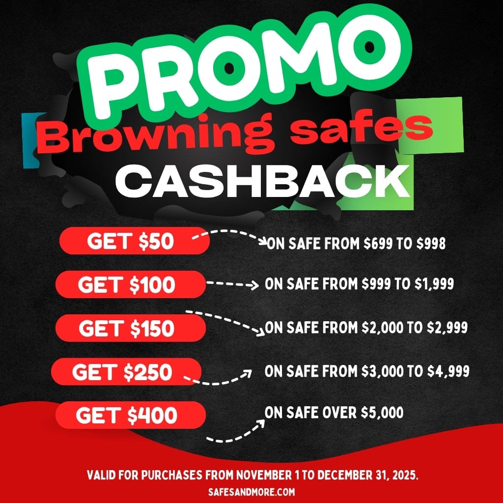 Browning PP65T Platinum Series Gun Safe | UL RSC Rated | 65 Long Gun Capacity | 120 Minute Fire Rated at 1750°F