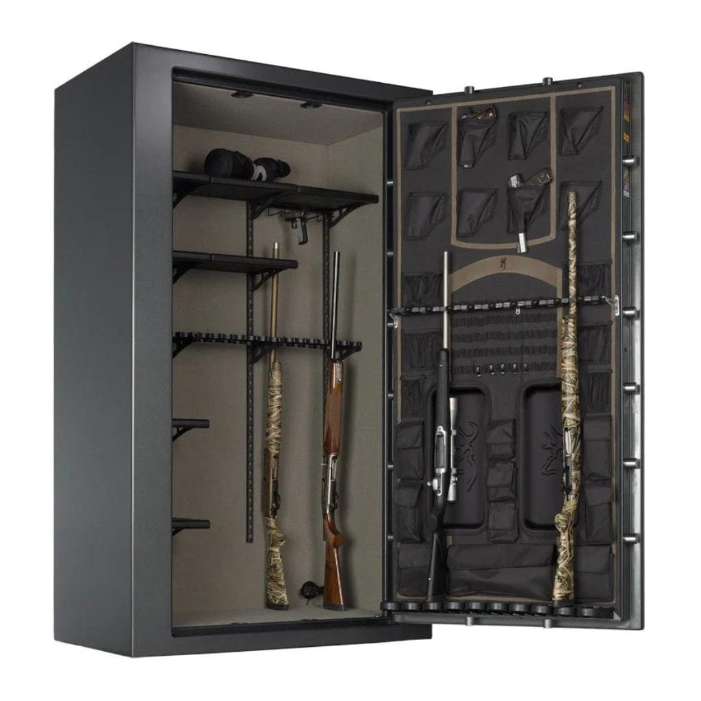 Browning SR49T Silver Series Gun Safe | 49 Long Gun Capacity | 100 Minute Fire Rated at 1680°F