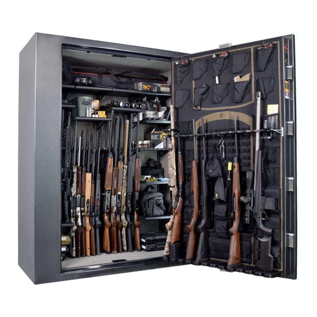 Browning SR65T Silver Series Gun Safe | UL RSC Rated | 65 Long Gun Capacity | 100 Minute Fire Rated at 1680°F