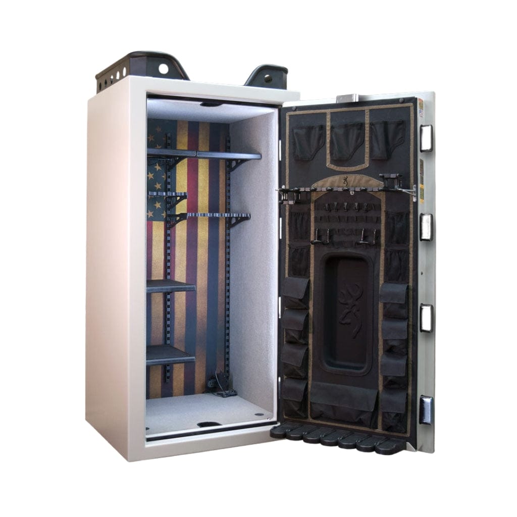 Browning US33 Armored US Series Gun Safe | UL RSC Rated | 33 Long Gun Capacity | 100 Minute Fire Rated at 1680°F