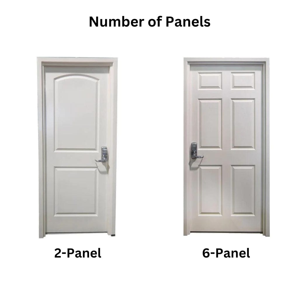Browning V30 Vanguard 2-Panel / 6-Panel Security Door | FEMA 320 Tornado / Hurricane Rated | UL Lissted Electronic Lock