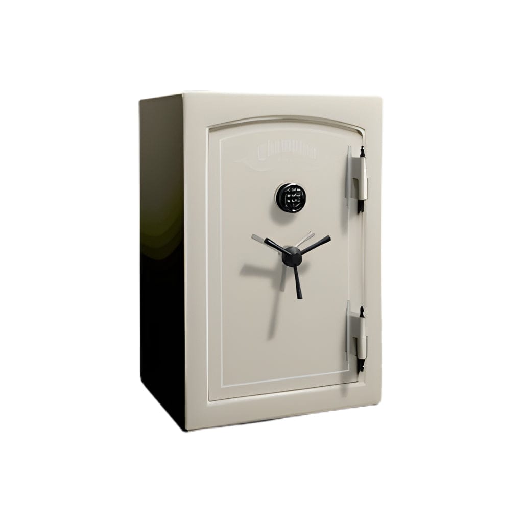 Champion Safe EC10 Estate 10 Jewelry Safe | UL Rating | 120 Minutes Fireproof at 1200°F Ivory Gloss / Standard / Silver