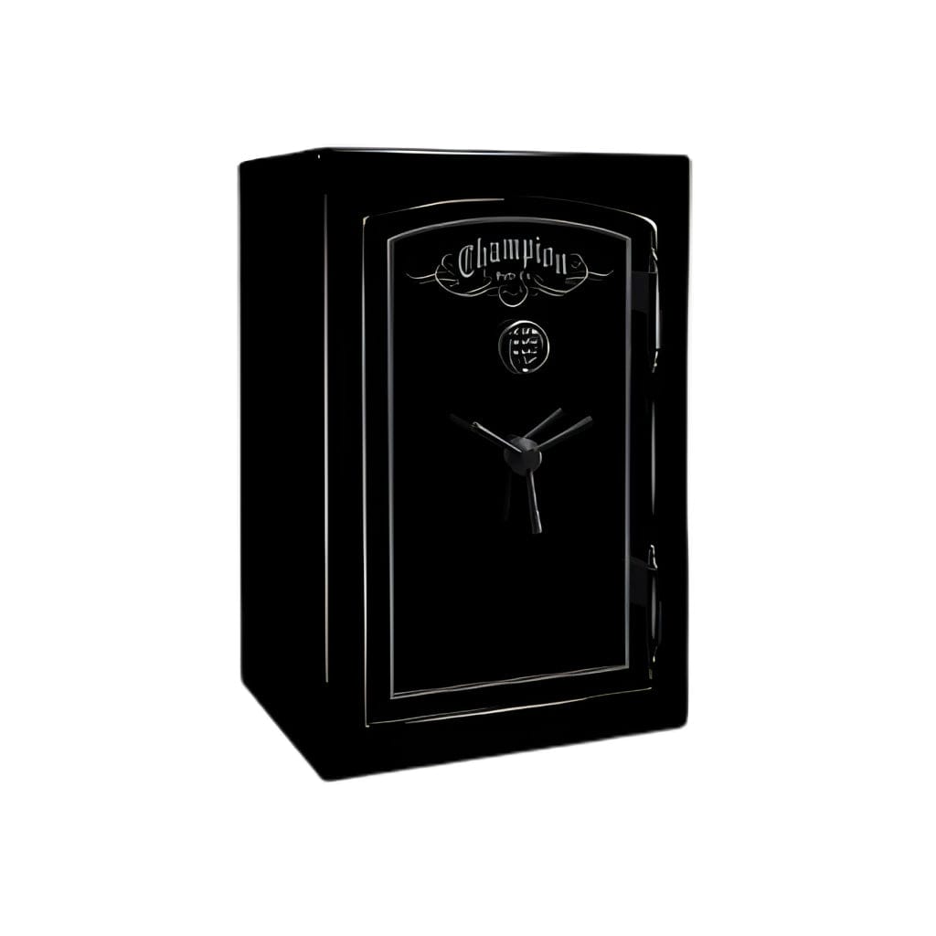 Champion Safe EC10 Estate 10 Jewelry Safe | UL Rating | 120 Minutes Fireproof at 1200°F Black Gloss / Standard / Silver