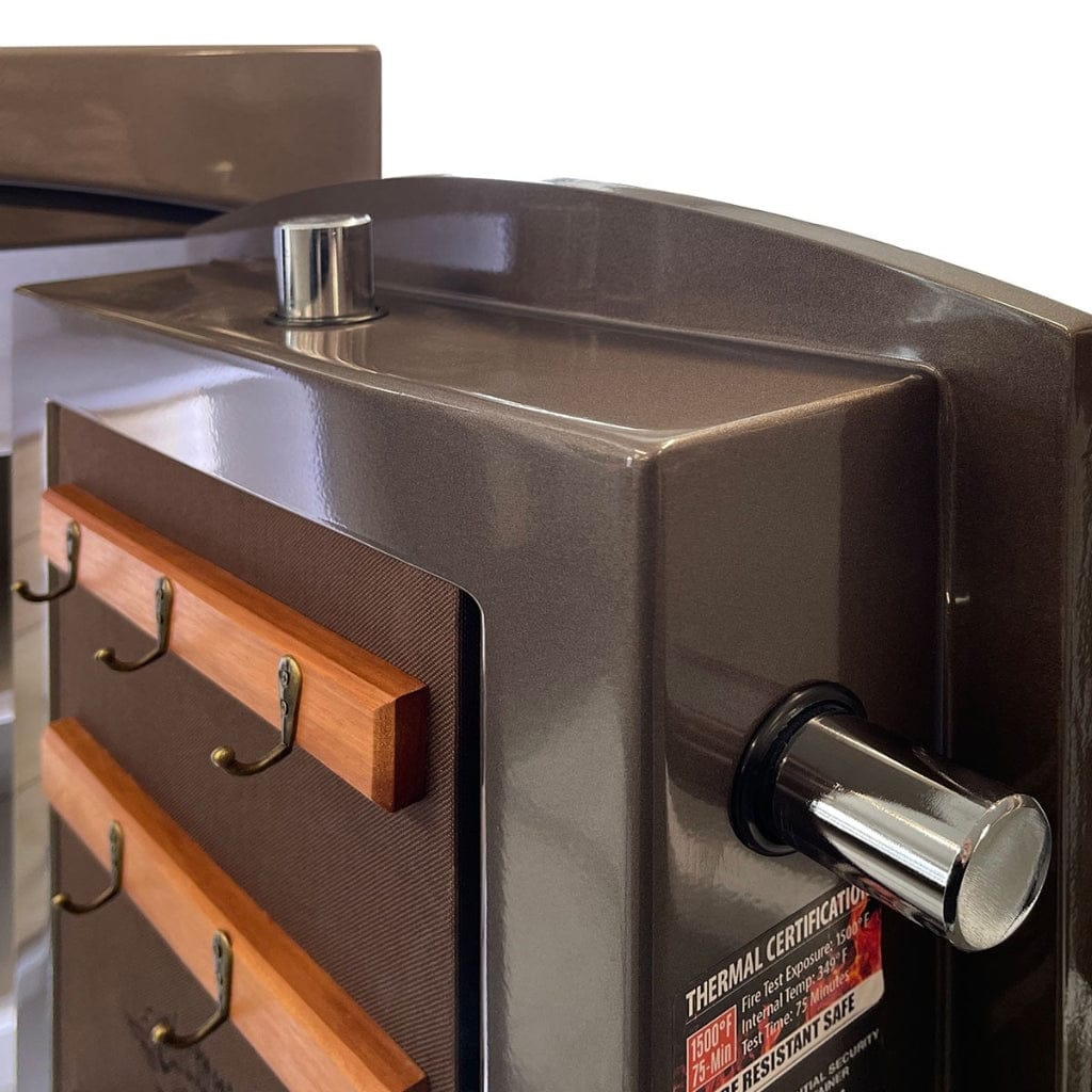 Champion Safe EC10 Estate 10 Jewelry Safe | UL Rating | 120 Minutes Fireproof at 1200°F Granite Texture / Standard / Silver