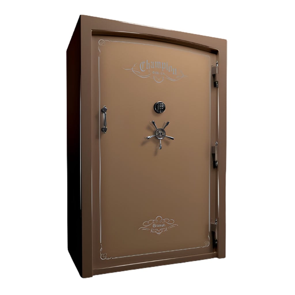 Champion Safe TR60 Triumph 60 Gun Safe | UL RSC Rated | 64 Gun Capacity | 120 Minutes Fireproof at 1750°F Gold Dust Two Tone / Standard / Silver