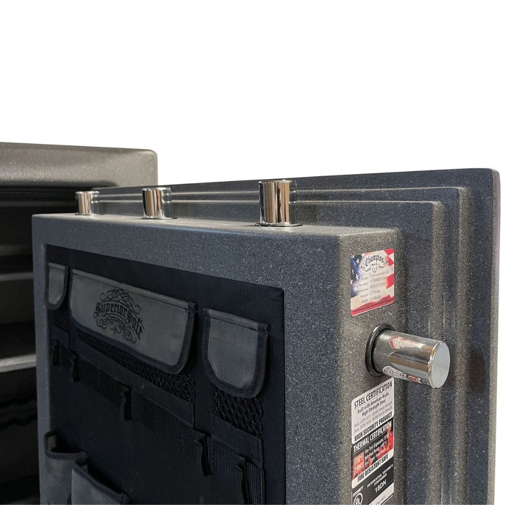 Champion Safe UT55 Untouchable 55 Gun Safe | UL RSC Rated | 58 Gun Capacity | 110 Minutes Fireproof at 1865°F