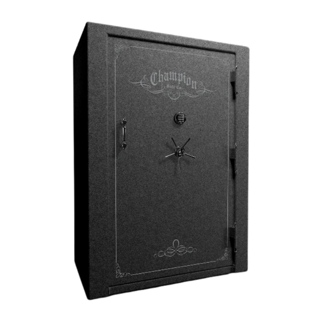Champion Safe UT65 Untouchable 65 Gun Safe | UL RSC Rated | 64 Gun Capacity | 110 Minutes Fireproof at 1865°F Granite Texture / Standard / Silver