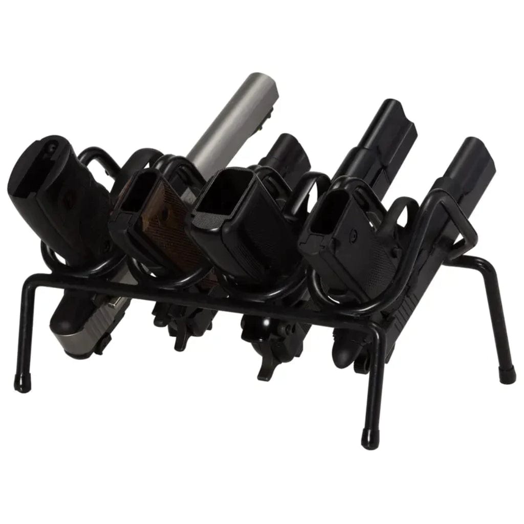 4-Gun / 6-Gun Pistol Rack | Easy Access Handgun Rack