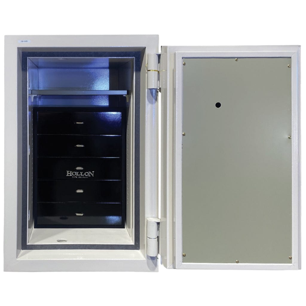Hollon 845C-JD Jewelry Safe | 5 Drawers | Dial Lock | 120 Minute Fire Rated