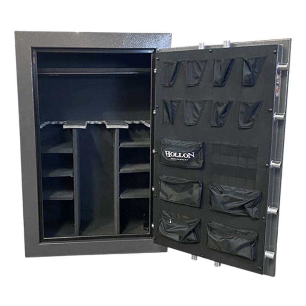 Hollon BHS-39E Black Hawk Gun Safe with Electronic Lock | 39 Gun Capacity | 90 Minute Fire Rated