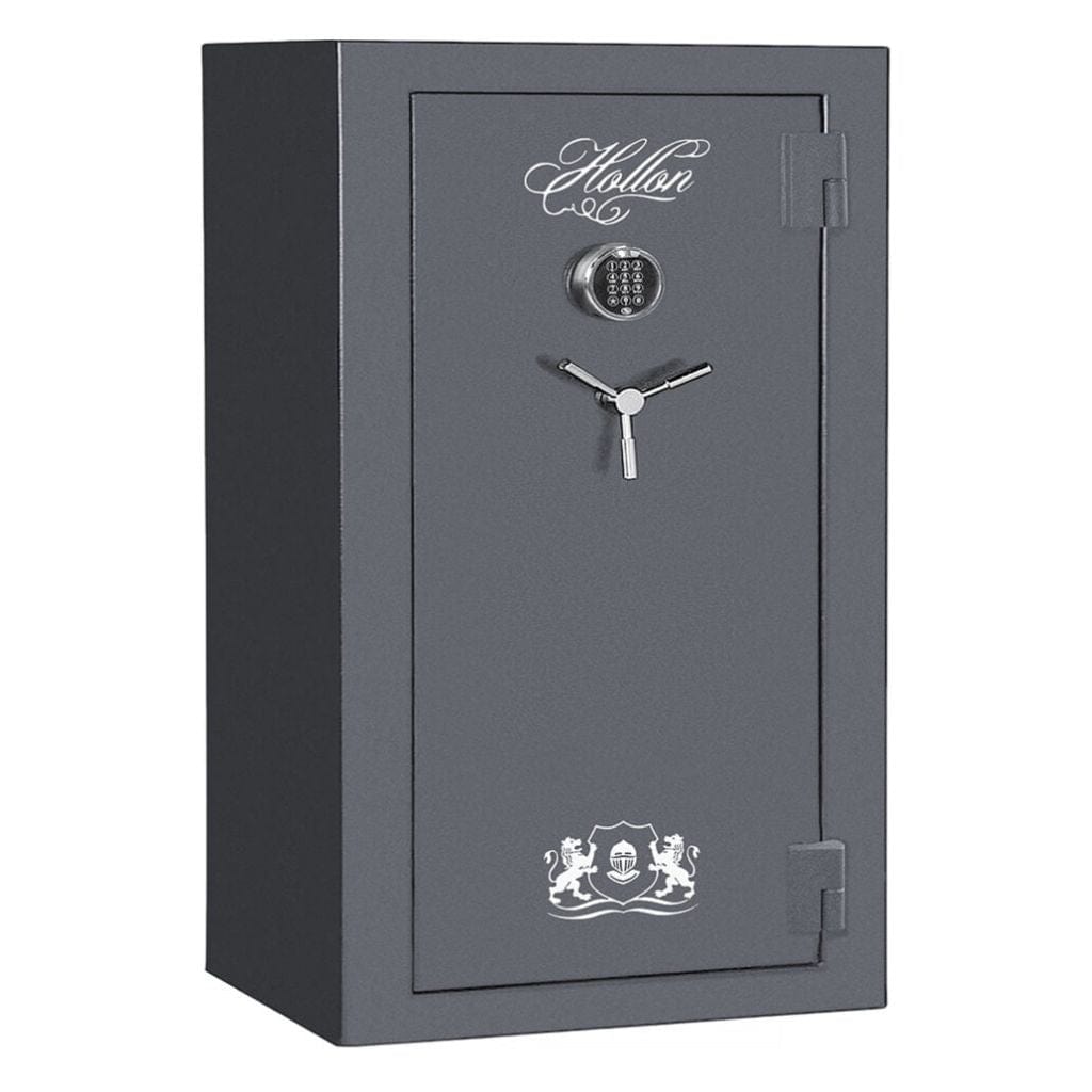 Hollon CS-45E Crescent Shield Gun Safe with Electronic Lock | 45 Gun Capacity | 75 Minute Fire Rated