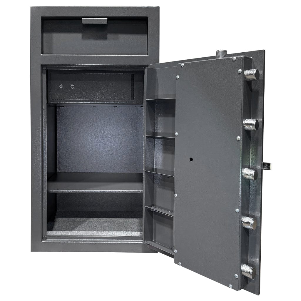 Hollon FD-4020EILK Depository Safe with Inner Locking Compartment | B-Rated | Electronic Lock | 3.59 CF
