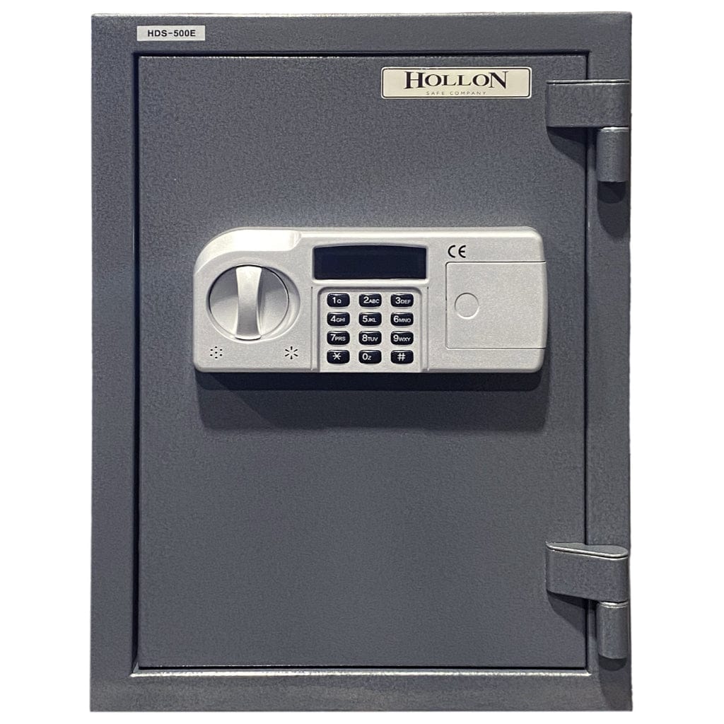 Hollon HDS-500E Data Safe with Electronic Lock | 60 Minute Fire Rated | 0.22 Cubic Feet