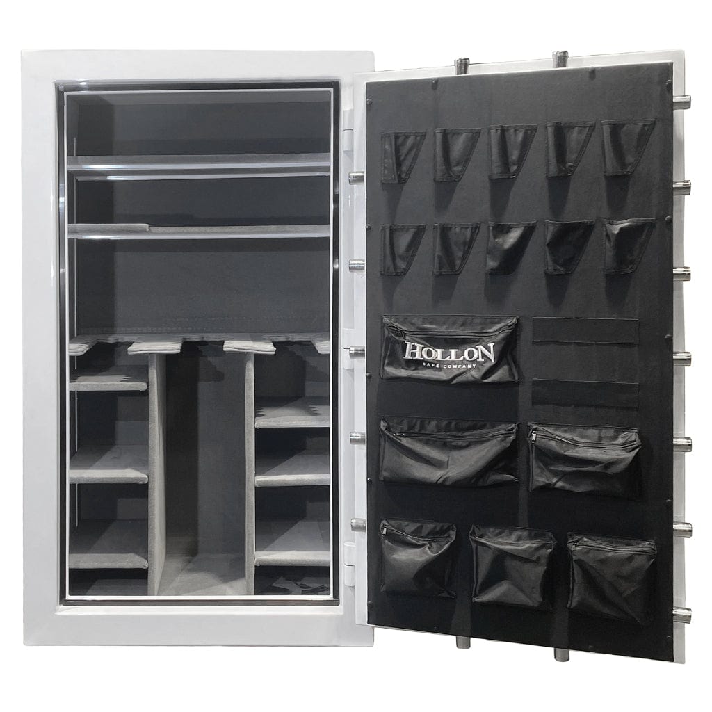 Hollon RG-42 / WHITE RG-42 Republic Gun Safe | UL RSC Rated | 42 Gun Capacity | 120 Min Fire Protection Charcoal Gray