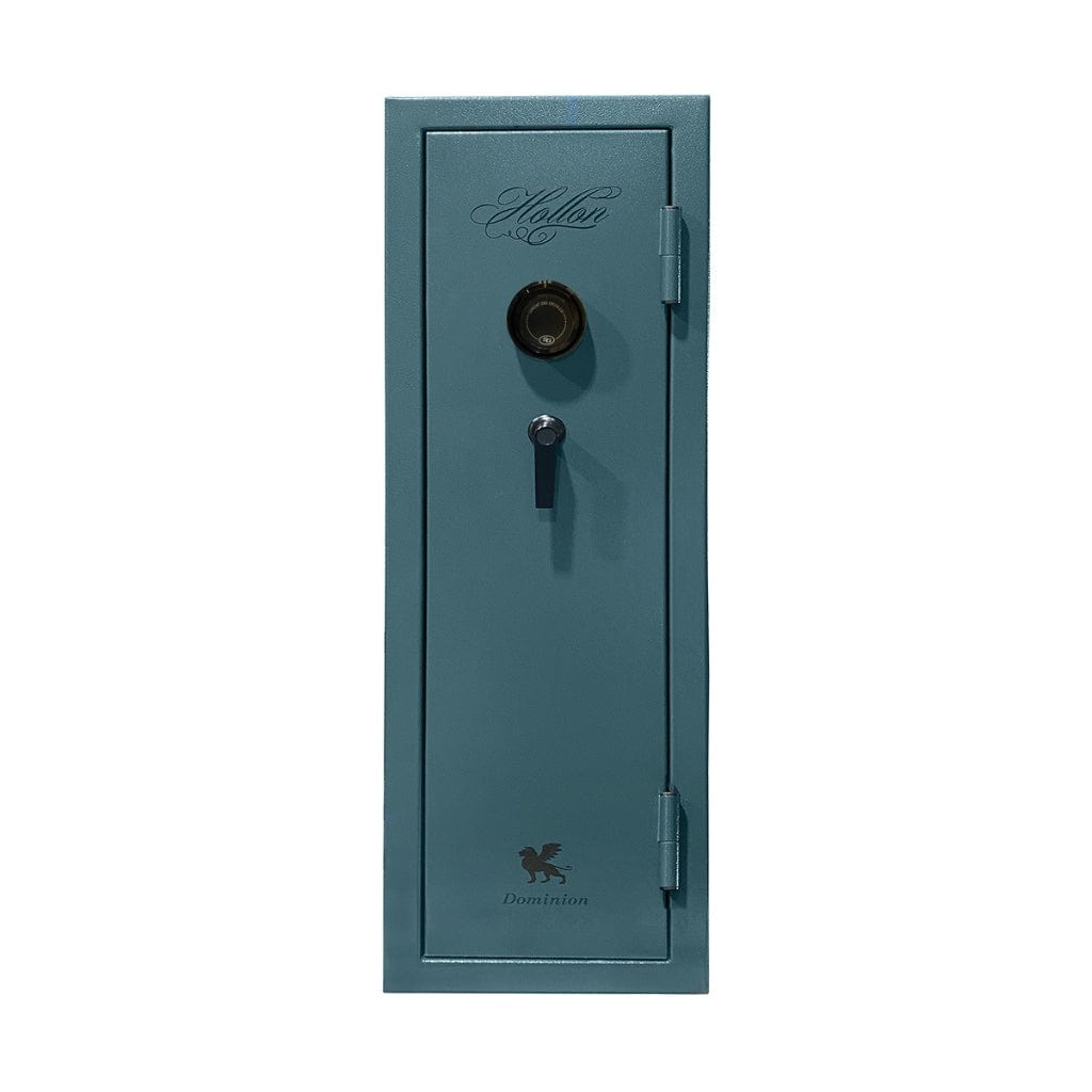 Hollon TEAL DOM-11C / GRAY DOM-11C Dominion Gun Safes with Dial Lock | 11 Gun Capacity | 45 minute Fire Rated