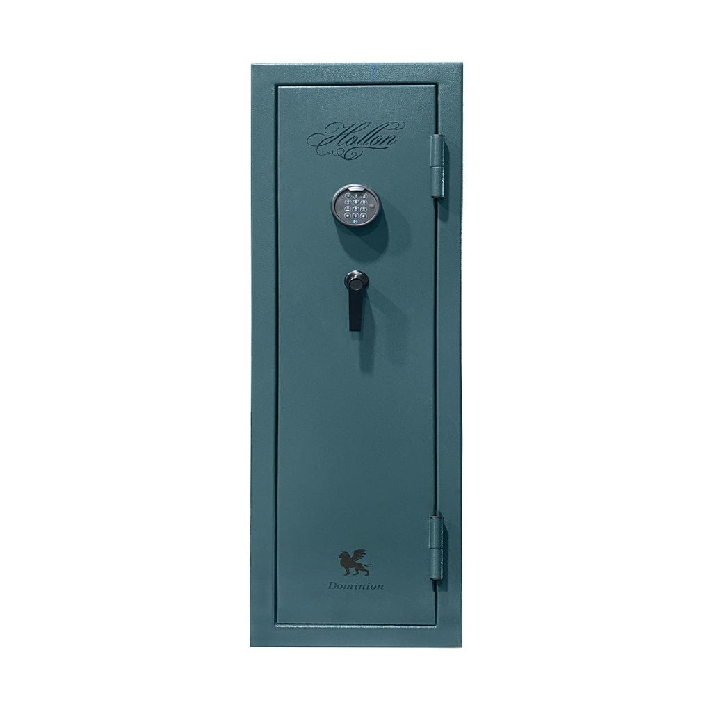 Hollon TEAL DOM-11E / GRAY DOM-11E Dominion Gun Safes with Electronic Lock | 11 Gun Capacity | 45 minute Fire Rated