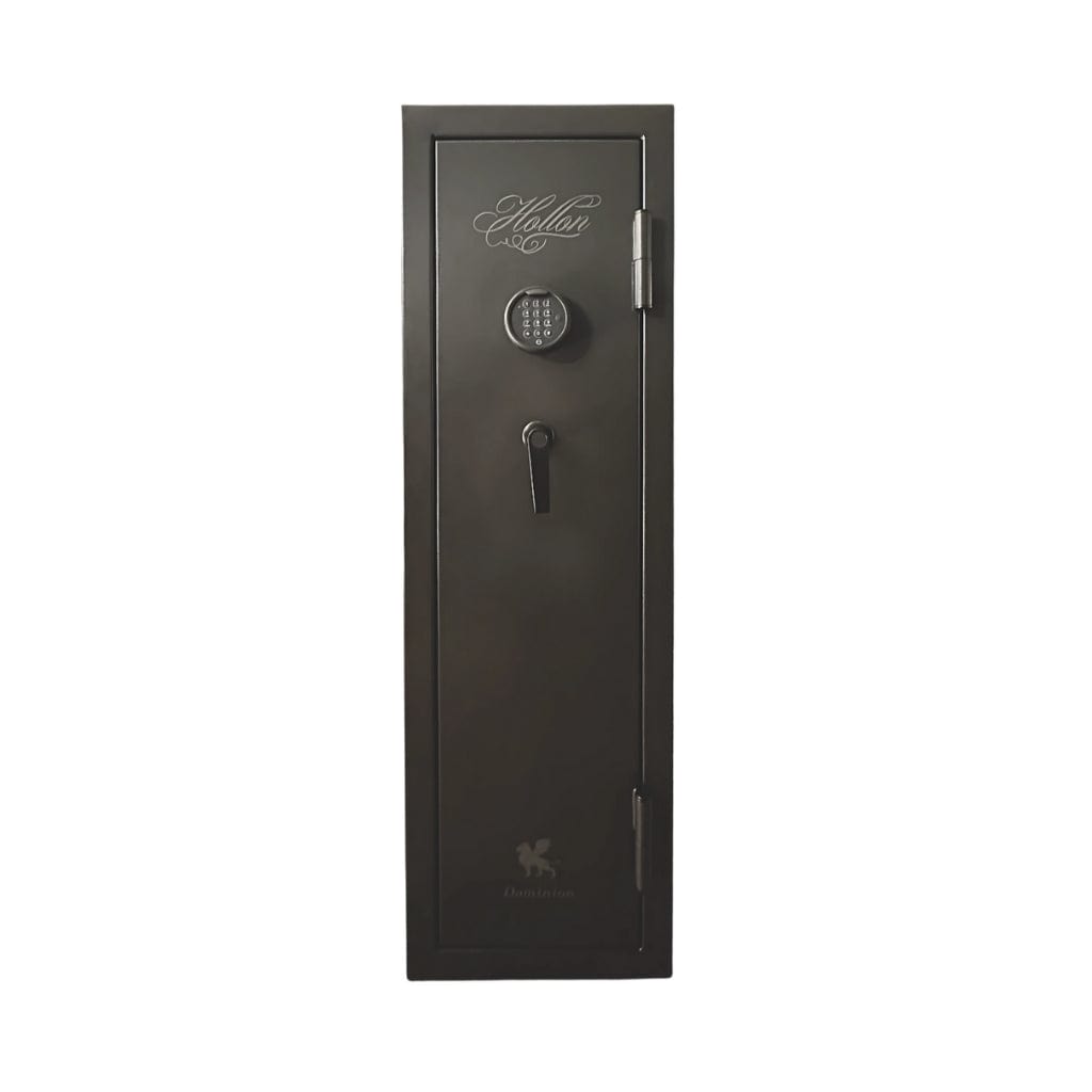 Hollon TEAL DOM-11E / GRAY DOM-11E Dominion Gun Safes with Electronic Lock | 11 Gun Capacity | 45 minute Fire Rated