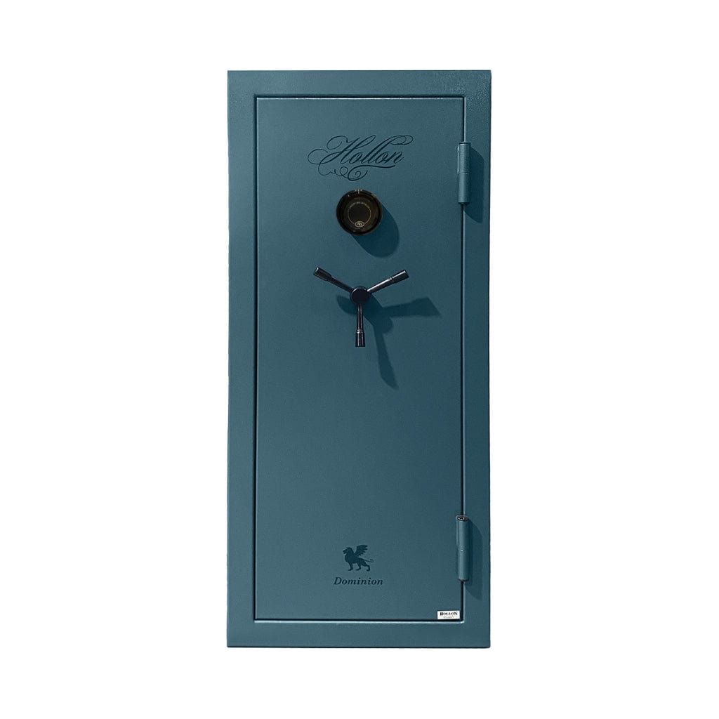 Hollon TEAL DOM-16C / GRAY DOM-16C Dominion Gun Safes with Dial Lock | 16 Gun Capacity | 45 minute Fire Rated