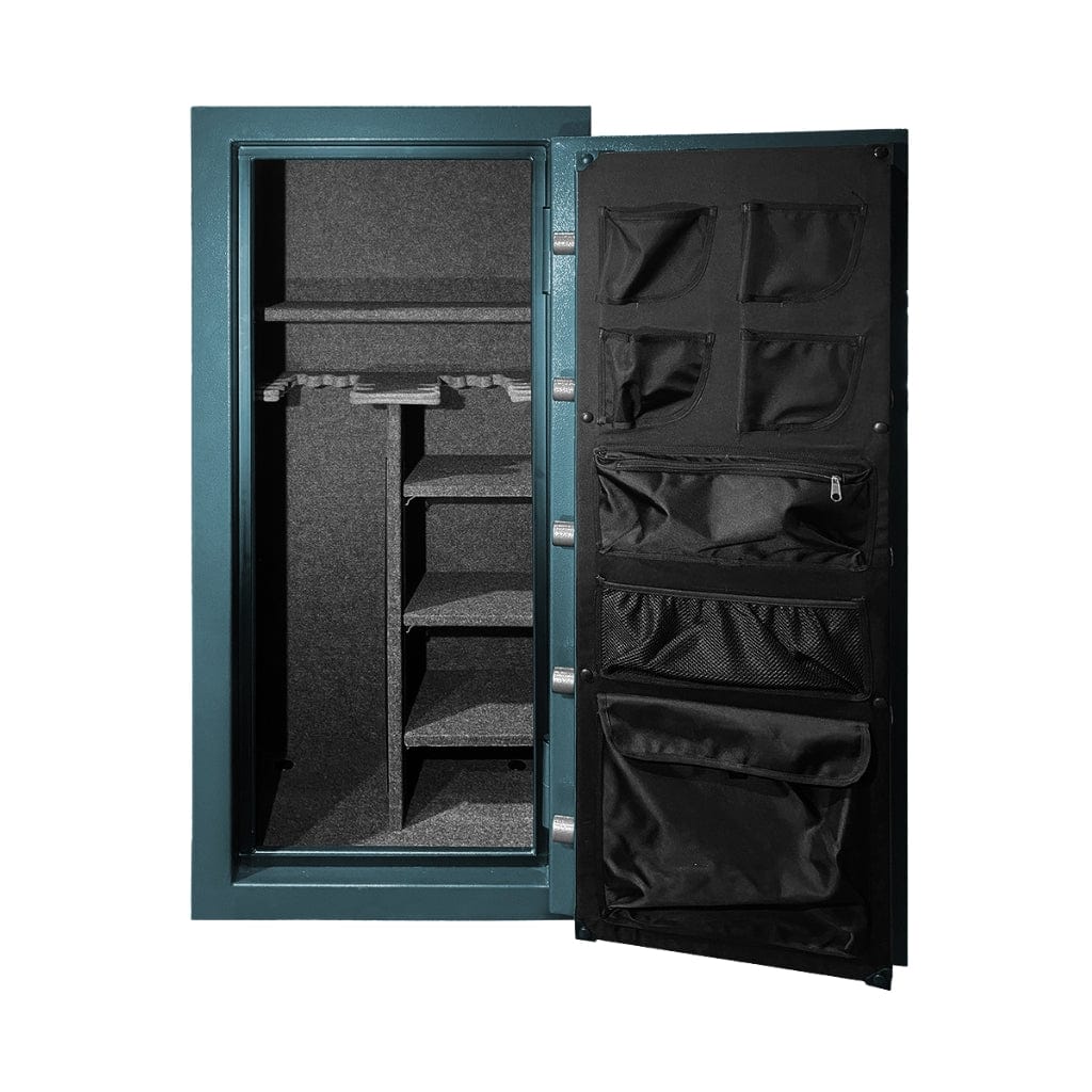 Hollon TEAL DOM-16C / GRAY DOM-16C Dominion Gun Safes with Dial Lock | 16 Gun Capacity | 45 minute Fire Rated