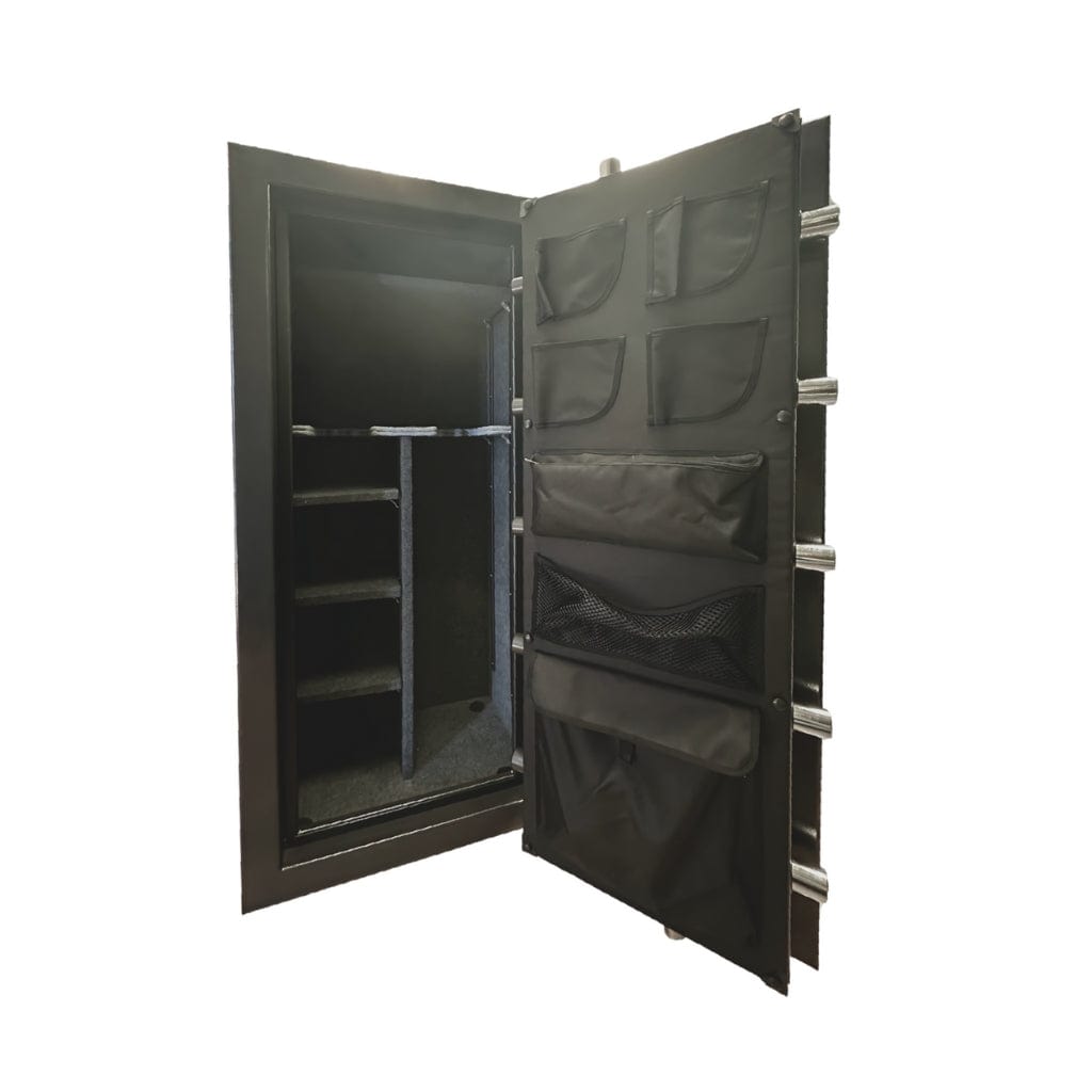 Hollon TEAL DOM-16E / GRAY DOM-16E Dominion Gun Safes with Electronic Lock | 16 Gun Capacity | 45 minute Fire Rated