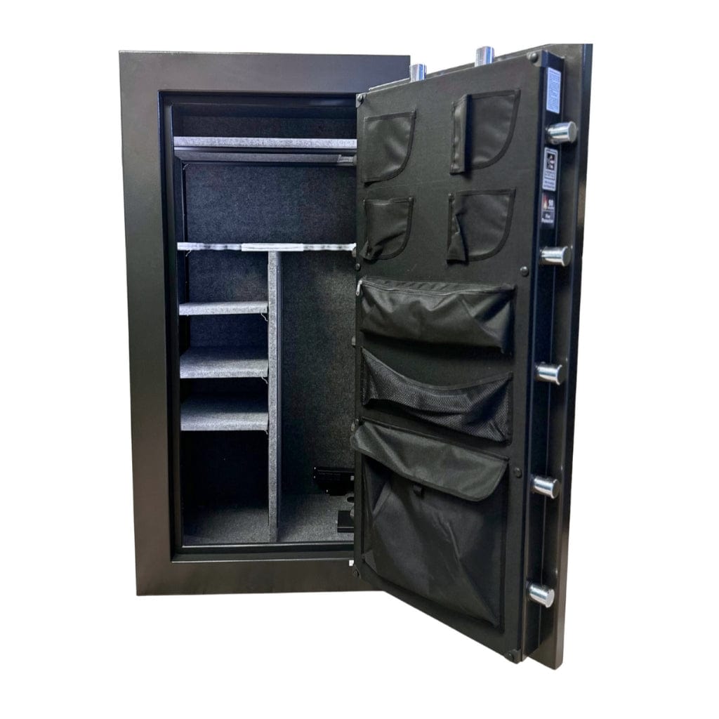 Hollon TEAL DOM-22C / GRAY DOM-22C Dominion Gun Safes with Dial Lock | 22 Gun Capacity | 90 minute Fire Rated