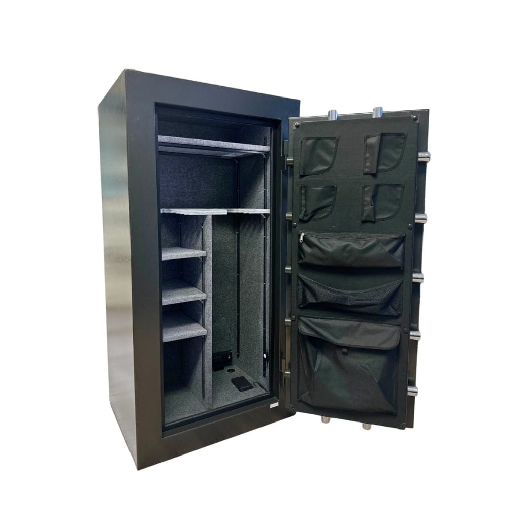 Hollon TEAL DOM-22E / GRAY DOM-22E Dominion Gun Safes with Electronic Lock | 22 Gun Capacity | 90 minute Fire Rated