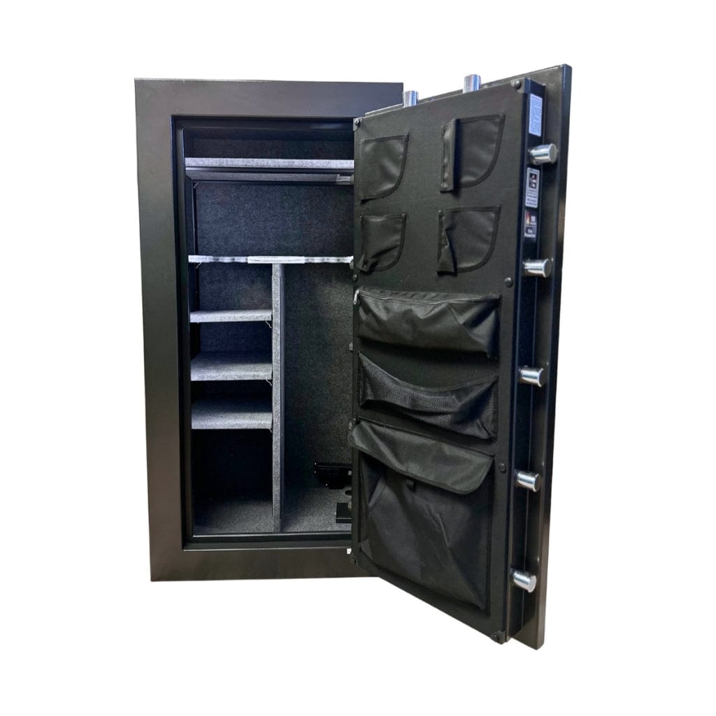 Hollon TEAL DOM-22E / GRAY DOM-22E Dominion Gun Safes with Electronic Lock | 22 Gun Capacity | 90 minute Fire Rated